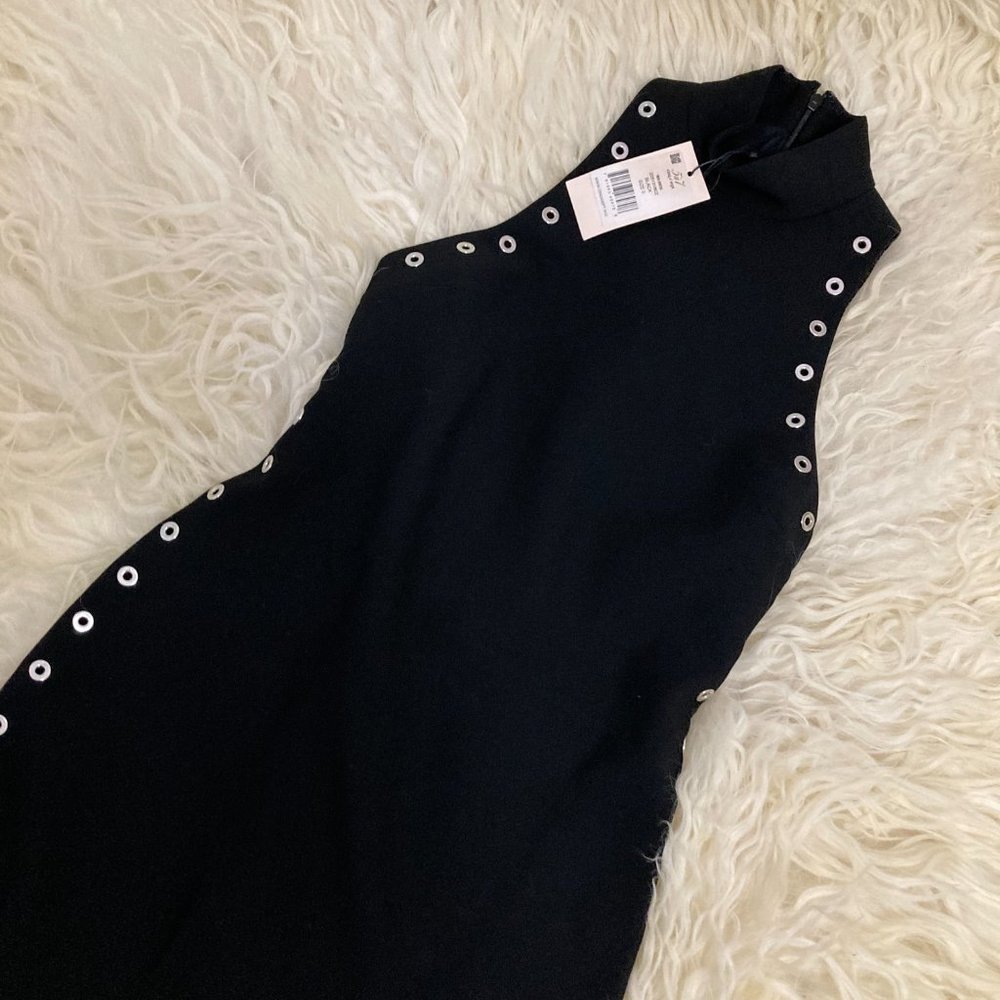 Cinq a Sept Ava Mock Neck Mini Dress - Picture 6 of 15